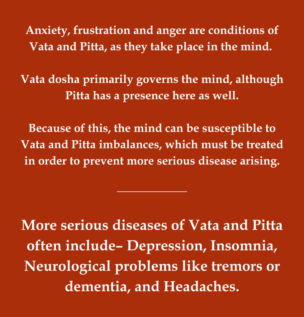 Diseases Of Vata and Pitta